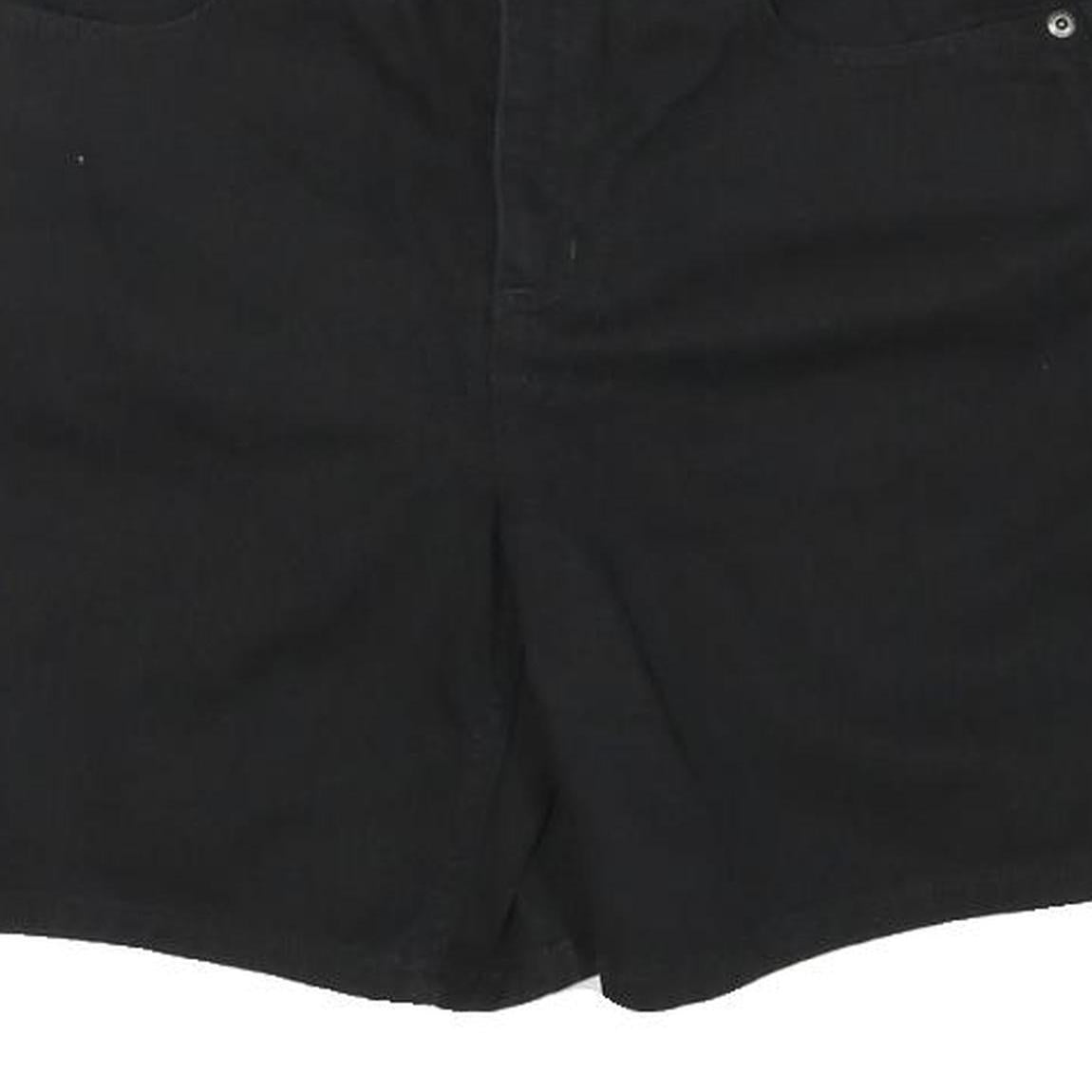 LIZ CALBORNE Womens Shorts Black Casual S W27 Summer Everyday