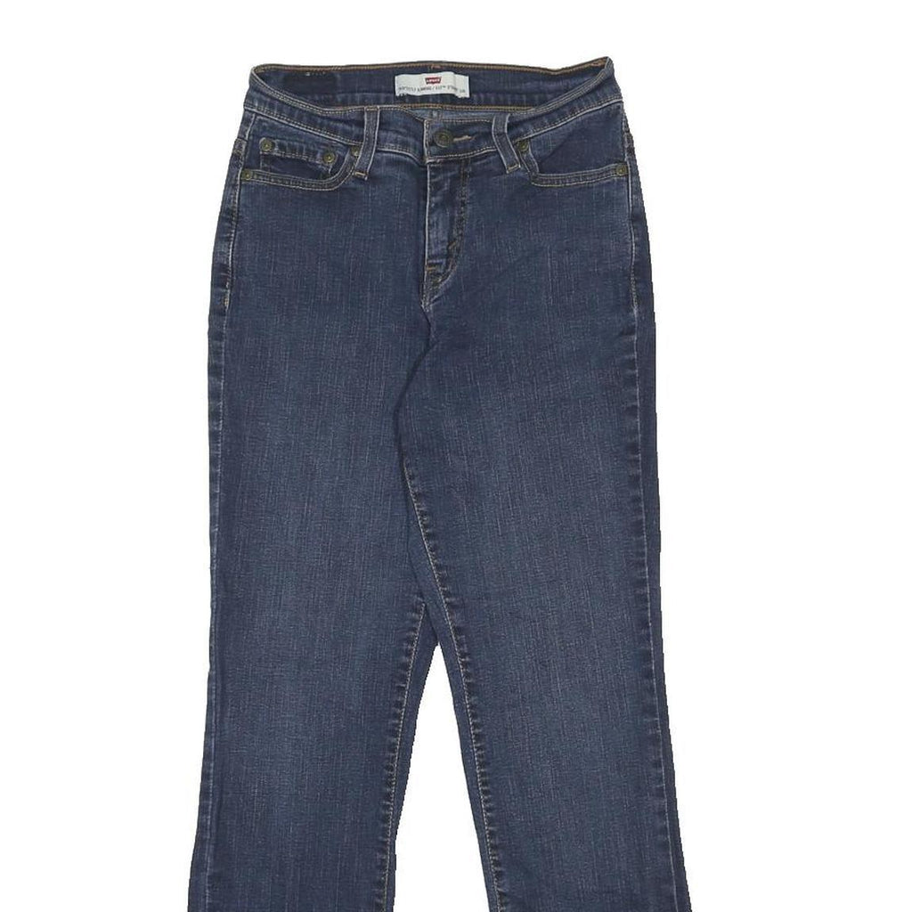 LEVI'S 512 Womens Slim Jeans Denim Medium W24 L27 Stretch Zip Closure