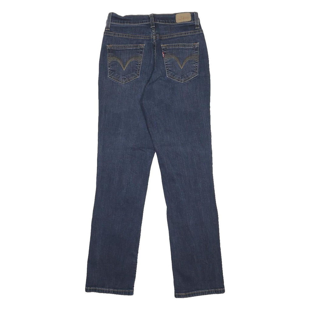 LEVI'S 512 Womens Slim Jeans Denim Medium W24 L27 Stretch Zip Closure