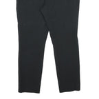 LAUREN RALPH LAUREN Womens Black Regular Fit Straight Trousers W34 L28 Classic