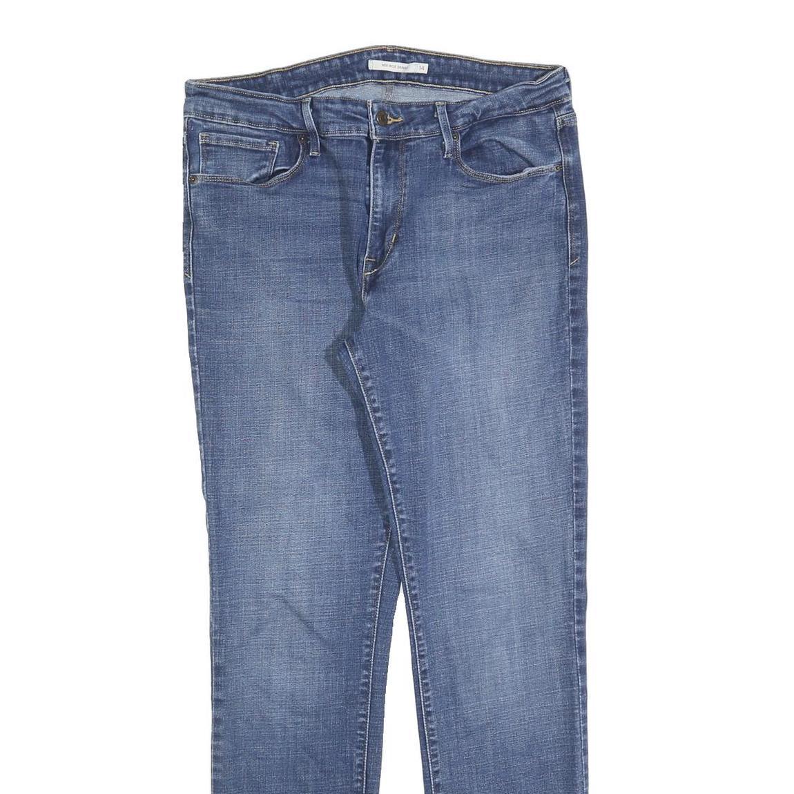 LEVI'S Womens Jeans Blue Slim Skinny Denim W32 L30 Classic Style Cotton Blend