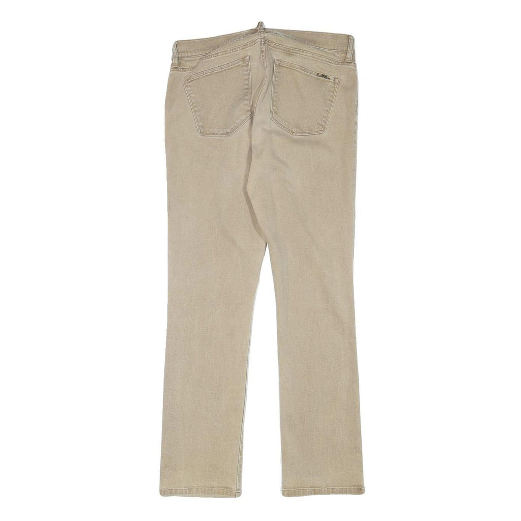 LAUREN RALPH LAUREN Womens Slim Beige Denim Slim Jeans W30 L29 Classic Cotton