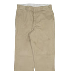 DICKIES Mens Trousers Beige Regular Straight W33 L30