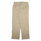 DICKIES Mens Trousers Beige Regular Straight W33 L30