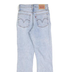 LEVI'S Womens Jeans Blue Regular Straight Denim Light W26 L30 Distressed