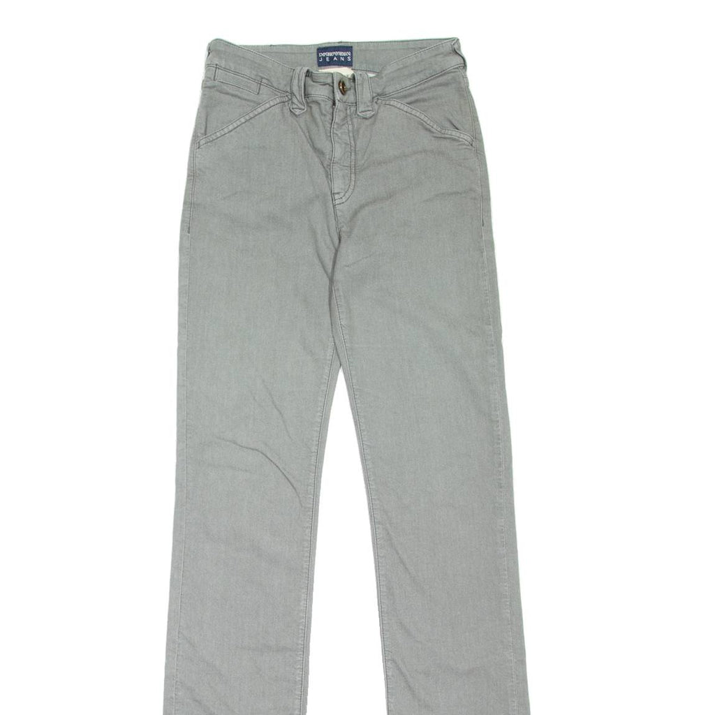 EMPORIO ARMANI Womens Jeans Grey Slim Straight W27 L35