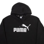 PUMA Cropped Womens Black Hoodie L