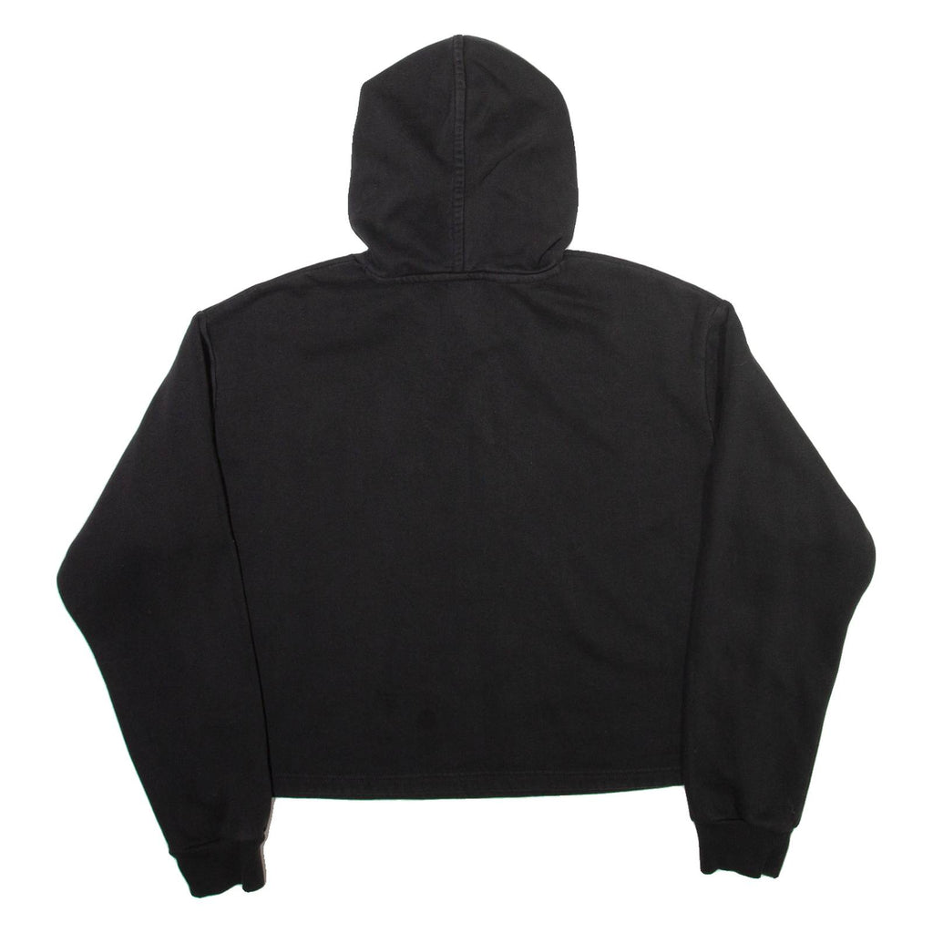 PUMA Cropped Womens Black Hoodie L