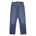 LEVI'S 501 Big E Womens Jeans Blue Regular Straight Denim Medium W27 L28 Button
