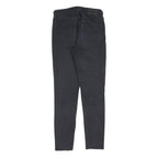 LEVI'S 721 Womens Jeans Black Slim Skinny Denim Raw W27 L27 Stretch Cotton Blend