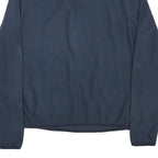 THE NORTH FACE Womens Navy Blue Plain Pullover Crew Neck Basic Knit M Fleece