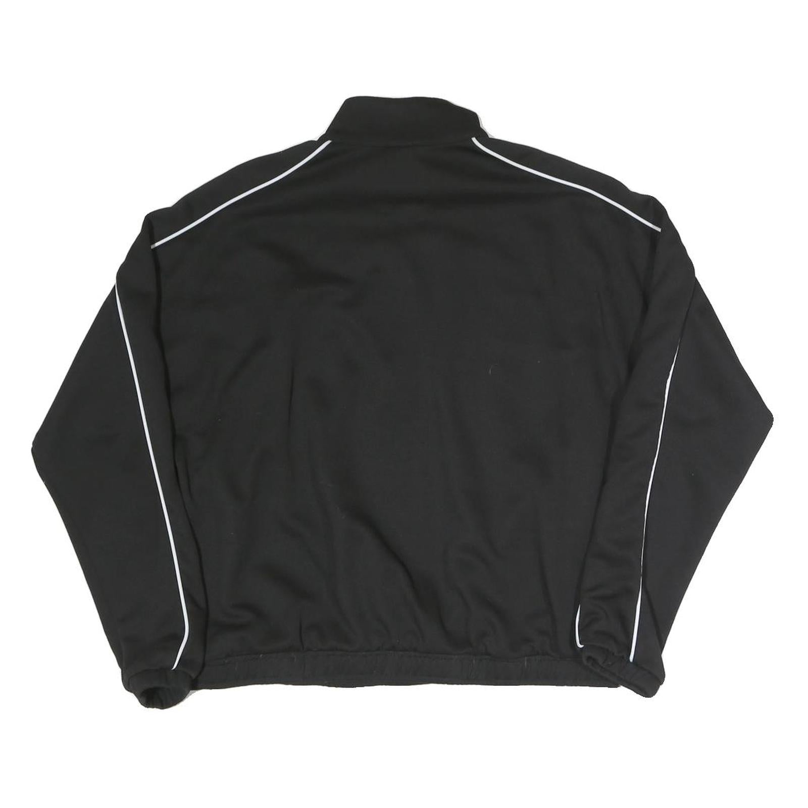 REEBOK Womens Black & White Sweatshirt Pullover M Sportswear Activewear