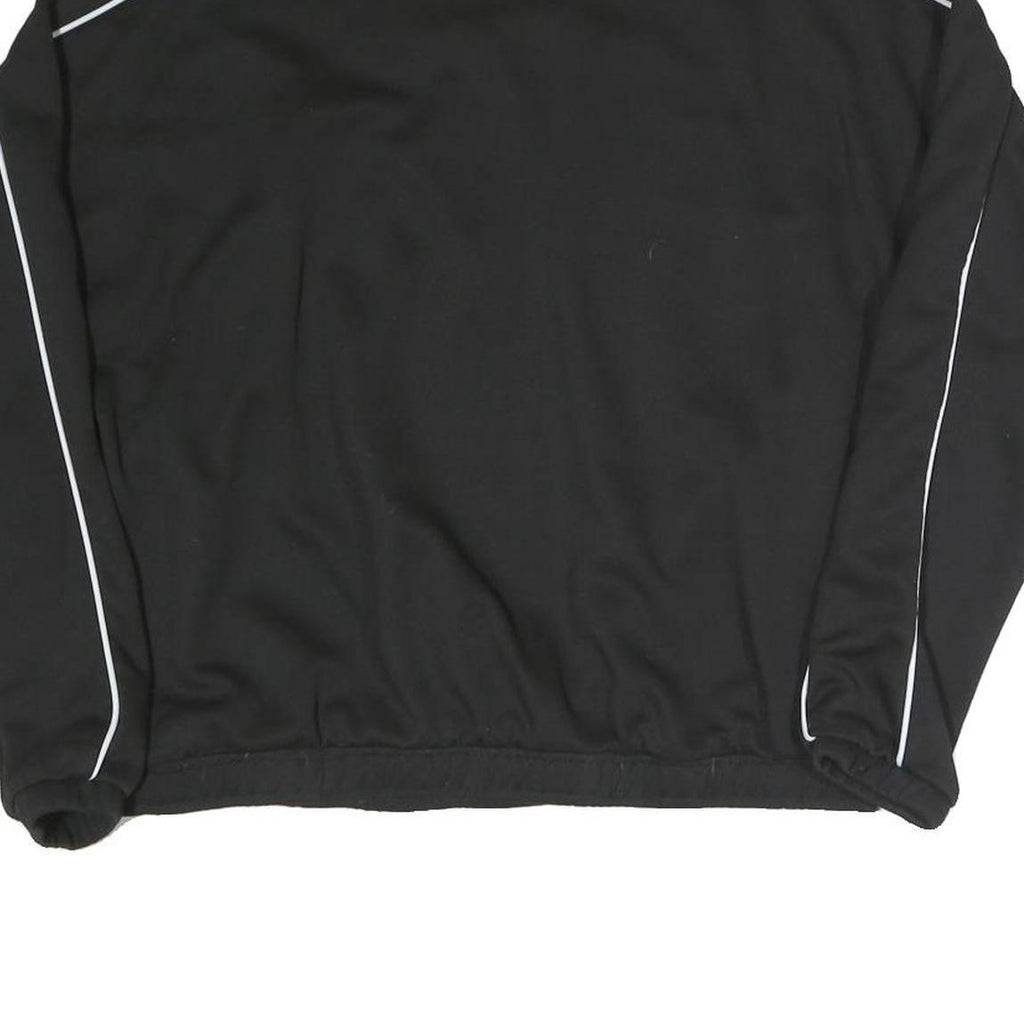 REEBOK Womens Black & White Sweatshirt Pullover M Sportswear Activewear