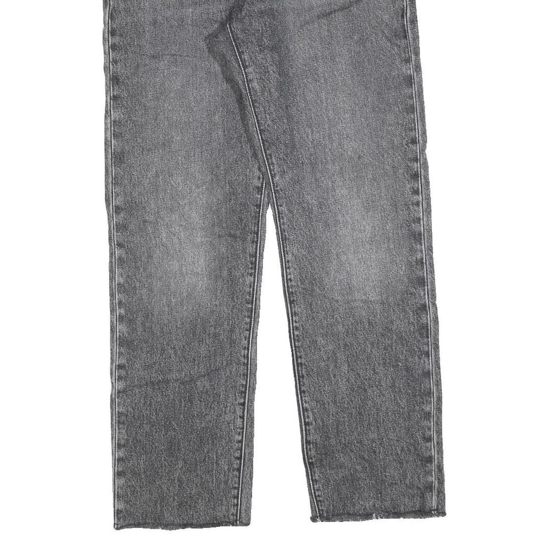 LEVI'S 551 Mens Jeans Grey Regular Straight Denim Medium W29 L28 Authentic Style