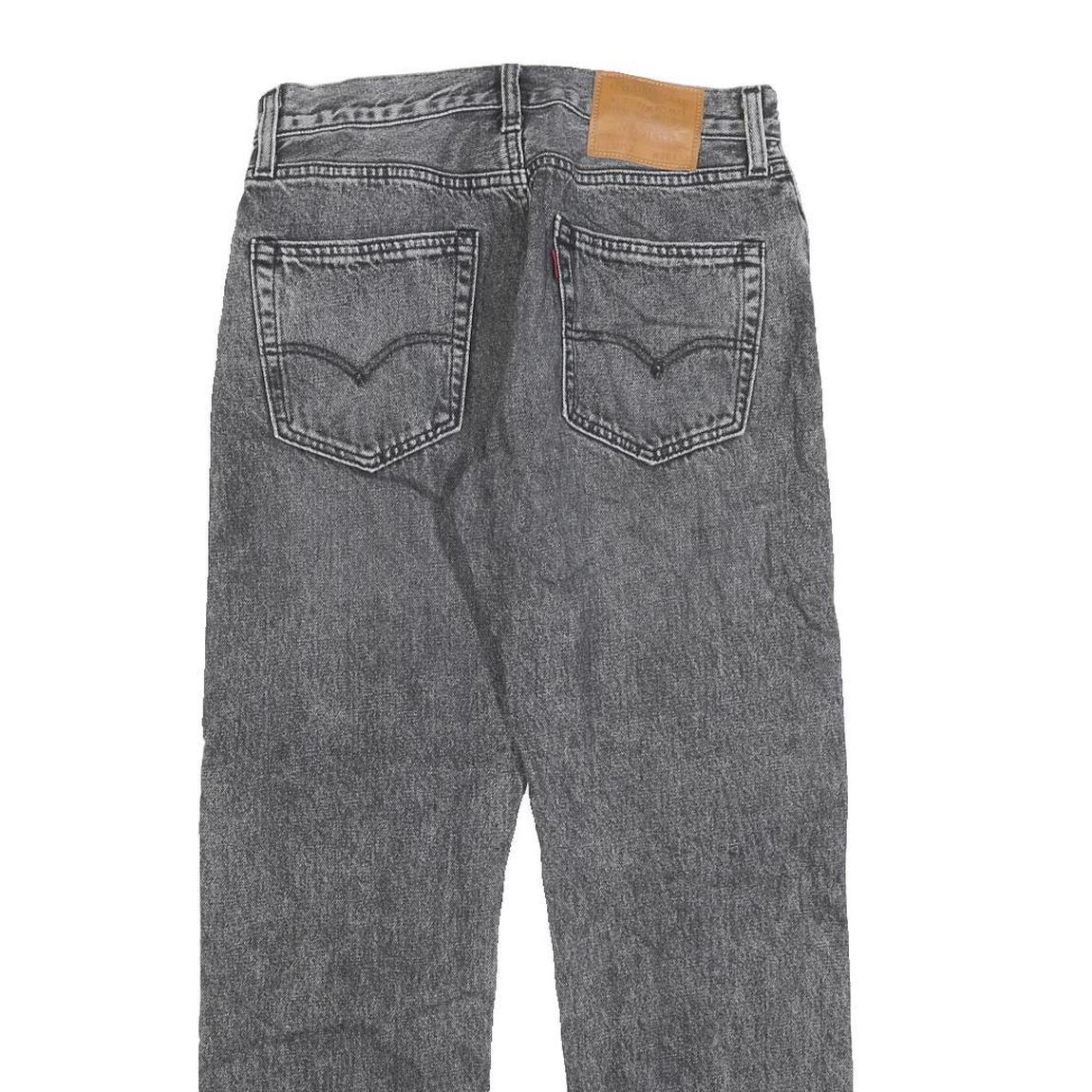 LEVI'S 551 Mens Jeans Grey Regular Straight Denim Medium W29 L28 Authentic Style