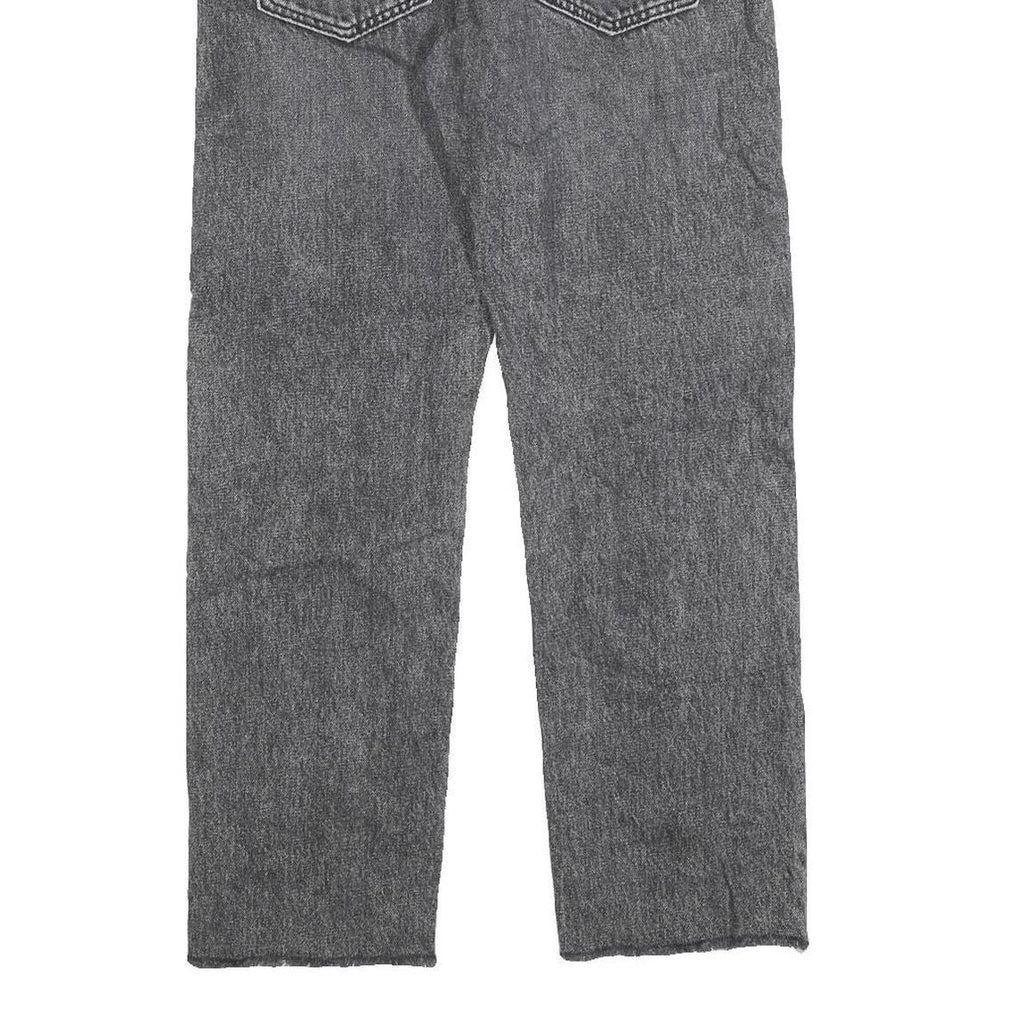 LEVI'S 551 Mens Jeans Grey Regular Straight Denim Medium W29 L28 Authentic Style