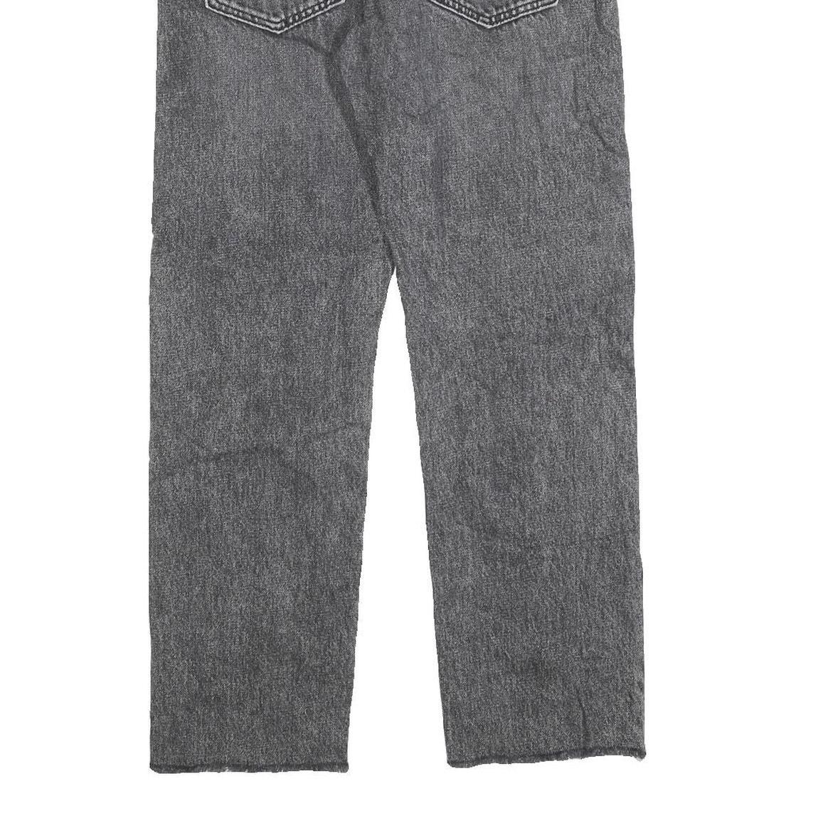 LEVI'S 551 Mens Jeans Grey Regular Straight Denim Medium W29 L28 Authentic Style