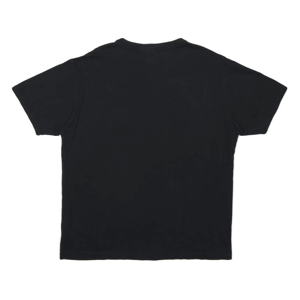 NEW BALANCE Mens Black Pocket T-Shirt L Short Sleeve Crew Neck Cotton Blend