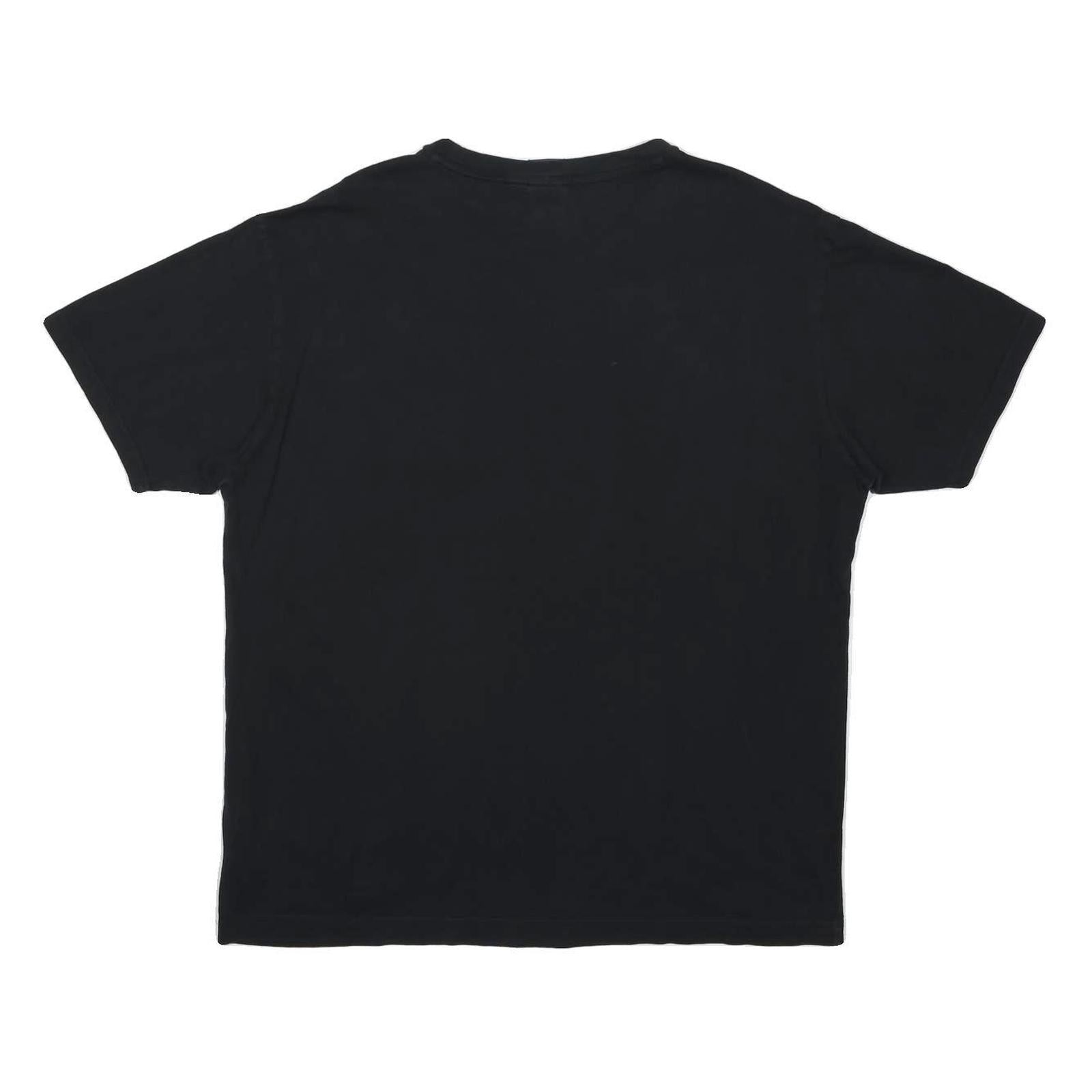 NEW BALANCE Mens Black Pocket T-Shirt L Short Sleeve Crew Neck Cotton Blend