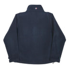 BERGHAUS Mens Navy Blue Fleece Jacket S Polyester Blend Zip Outdoor Casual
