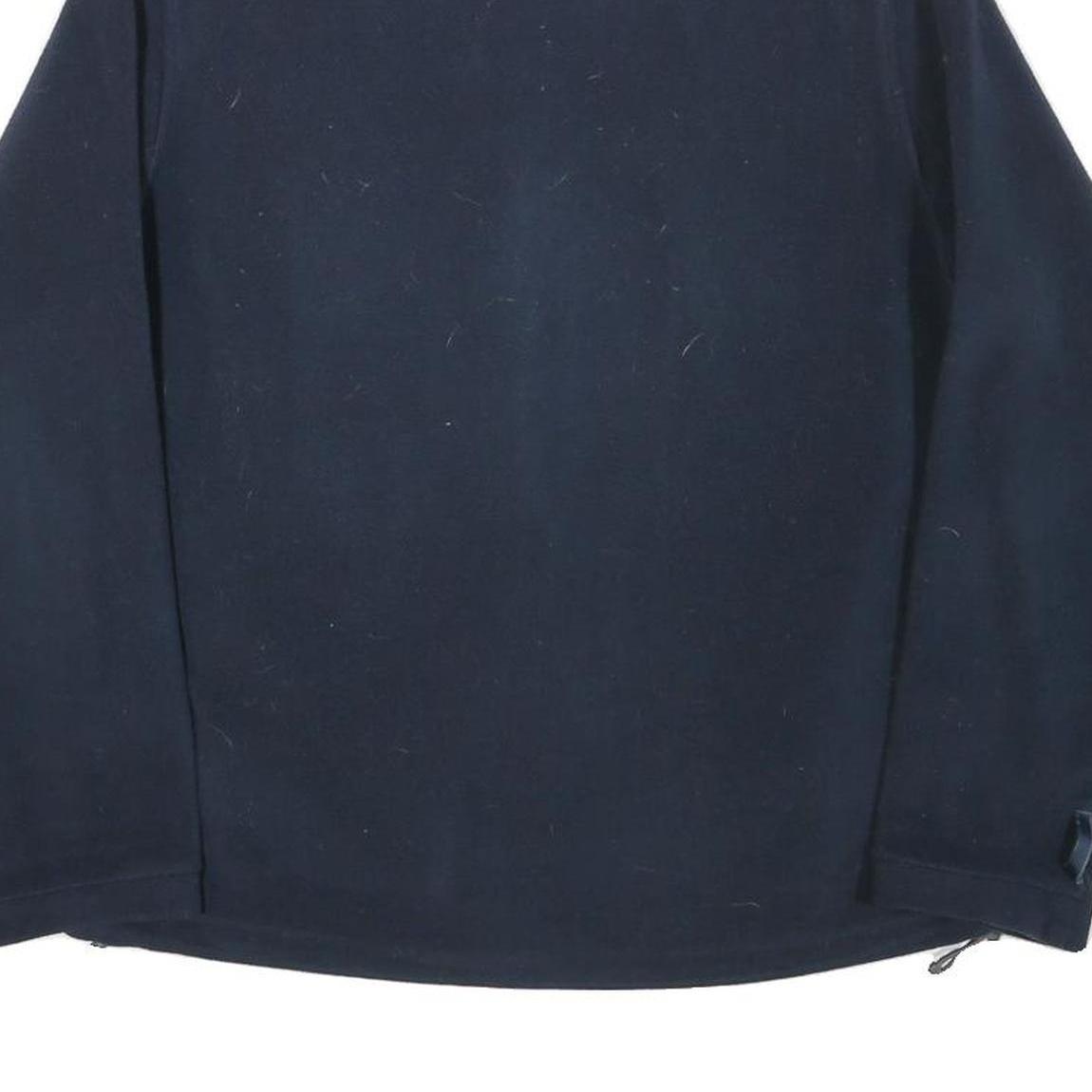 BERGHAUS Mens Navy Blue Fleece Jacket S Polyester Blend Zip Outdoor Casual