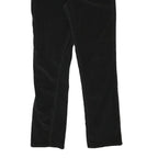 CALVIN KLEIN JEANS Womens Cotton Blend Black Regular Straight Trousers W31 L30