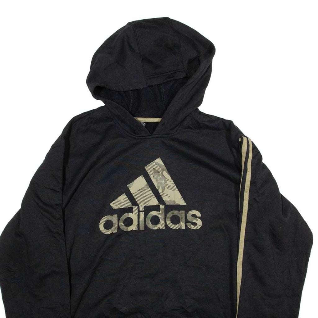 ADIDAS Womens Black Hoodie L