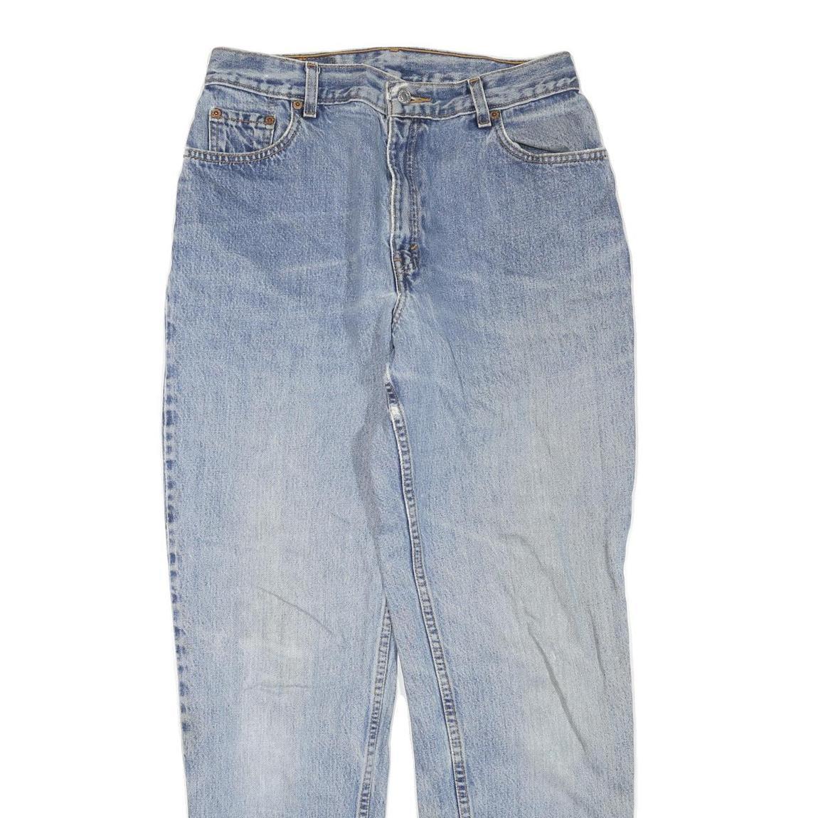 LEVI'S Womens Regular Fit Light Blue Denim Straight Leg Jeans W30 L30 Classic