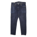LEVI'S 512 Tapered Mens Jeans Blue Slim Denim Medium W33 L26 Zip