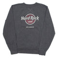 HARD ROCK CAFE Orlando Mens Sweatshirt Grey Crew Neck USA M