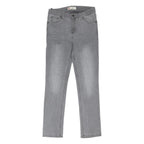 LEVI'S 512 Tapered Mens Slim Grey Denim W31 L30 Button Cotton Blend Jeans