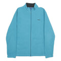 REEBOK Womens Blue Jacket XL Polyester Plain Zip Lightweight Sports Casual