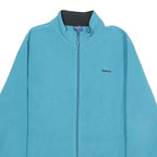 REEBOK Womens Blue Jacket XL Polyester Plain Zip Lightweight Sports Casual