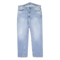 LEVI'S 505 Mens Jeans Blue Relaxed Straight Denim Medium W38 L32 Classic Casual
