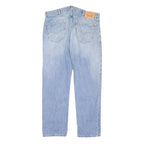 LEVI'S 505 Mens Jeans Blue Relaxed Straight Denim Medium W38 L32 Classic Casual