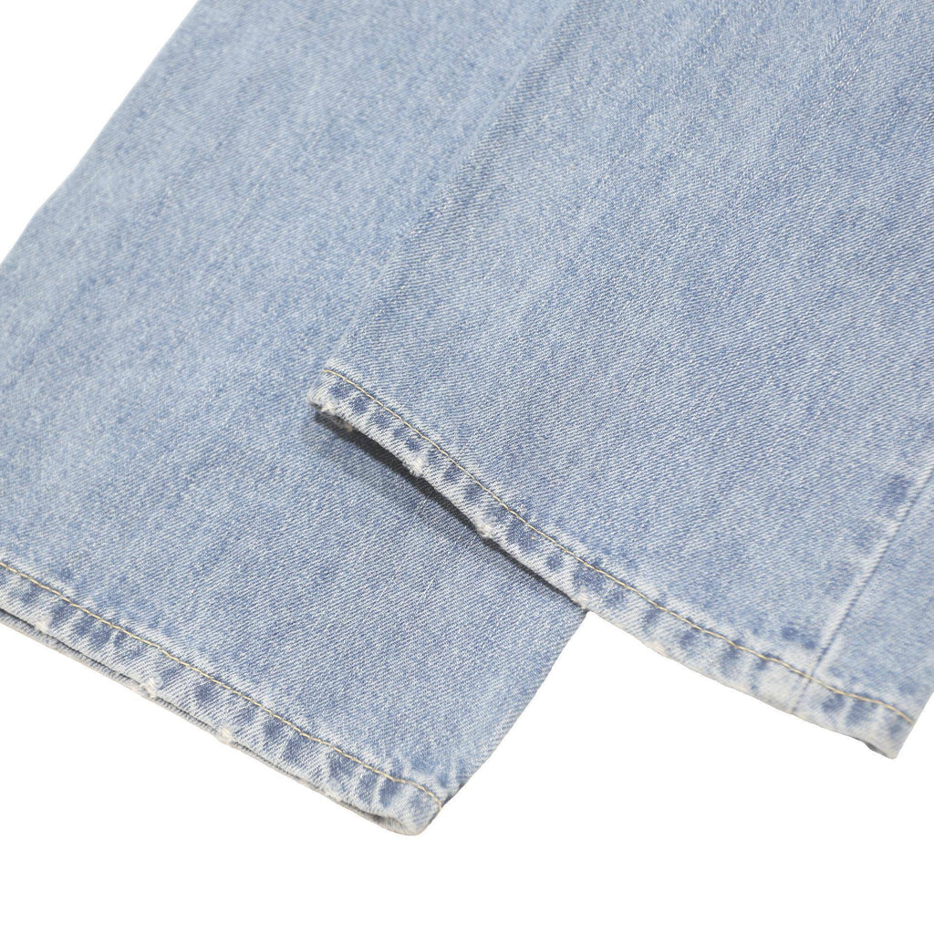 LEVI'S 505 Mens Jeans Blue Relaxed Straight Denim Medium W38 L32 Classic Casual