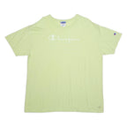 CHAMPION Mens T-Shirt Green M