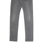 LEE Mens Slim Grey Denim Jeans W30 L33 Cotton Blend Zip Classic