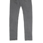 LEE Mens Slim Grey Denim Jeans W30 L33 Cotton Blend Zip Classic