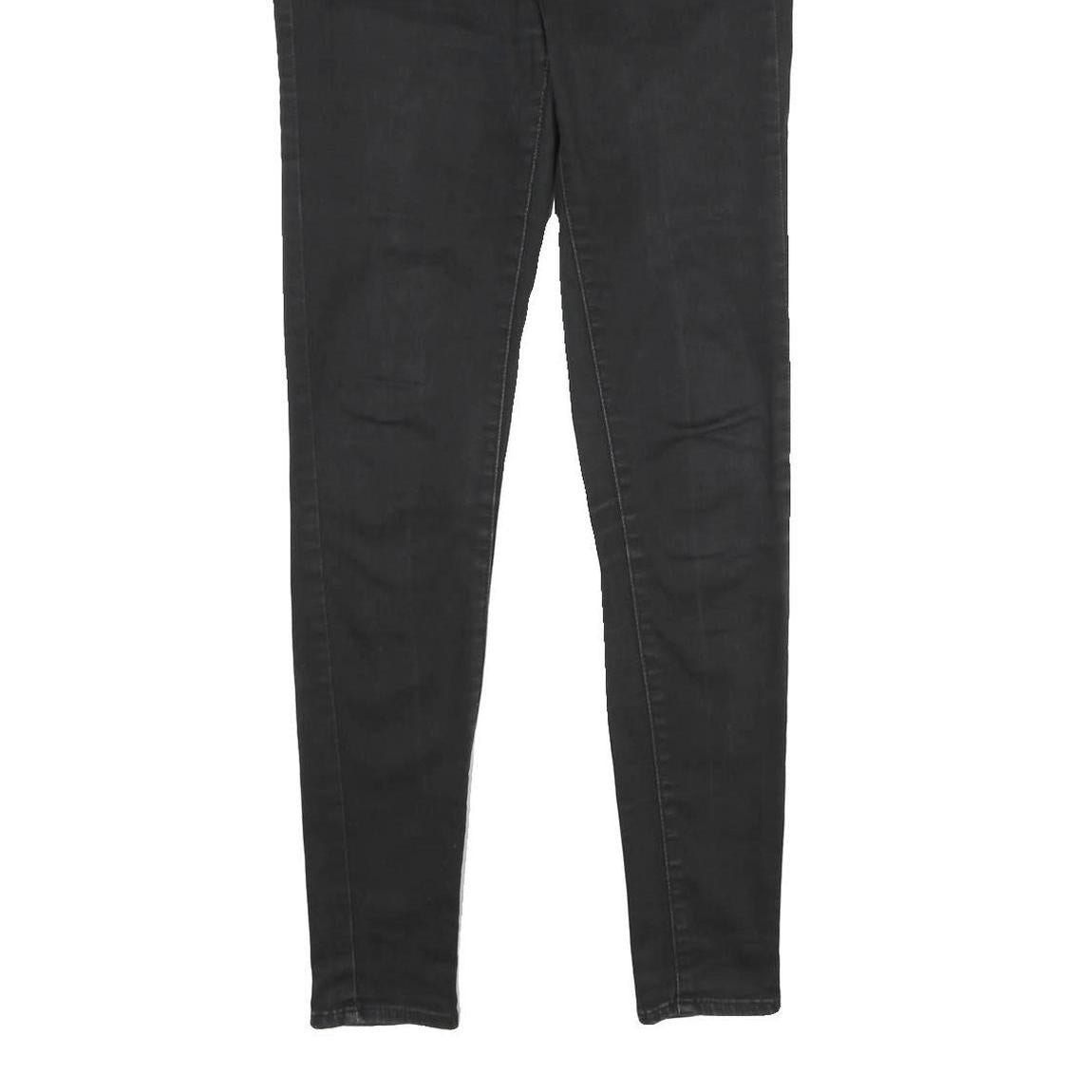 LEVI'S Mile High Super Skinny Womens Jeans Black Slim Skinny Denim Dark W28 L32