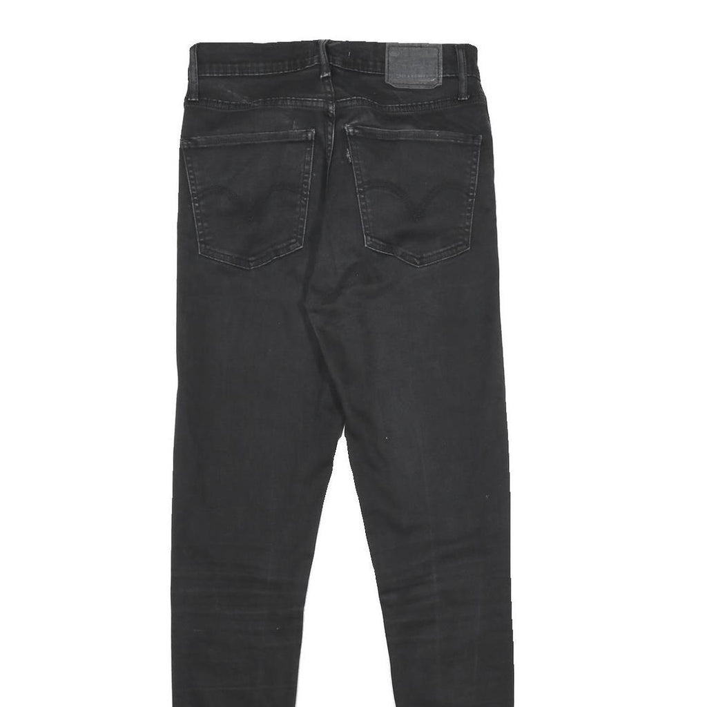 LEVI'S Mile High Super Skinny Womens Jeans Black Slim Skinny Denim Dark W28 L32