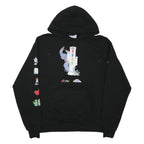 CHAMPION Mens Black Ebay Tcgplayer Pullover Hoodie L Unique Graphic