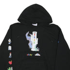 CHAMPION Mens Black Ebay Tcgplayer Pullover Hoodie L Unique Graphic