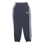 ADIDAS Womens Joggers Navy Blue & White Slim Tapered S W22 L26 Classic
