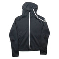 ADIDAS Womens Black Hoodie Full Zip UK 12