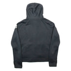 ADIDAS Womens Black Hoodie Full Zip UK 12
