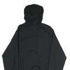 CHAMPION Mens Black Zip Hooded Cotton Jacket L Pullover Casual Sportswear