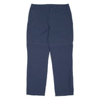 HIGH TECHNICAL Womens Trousers Blue Regular Straight W34 L31