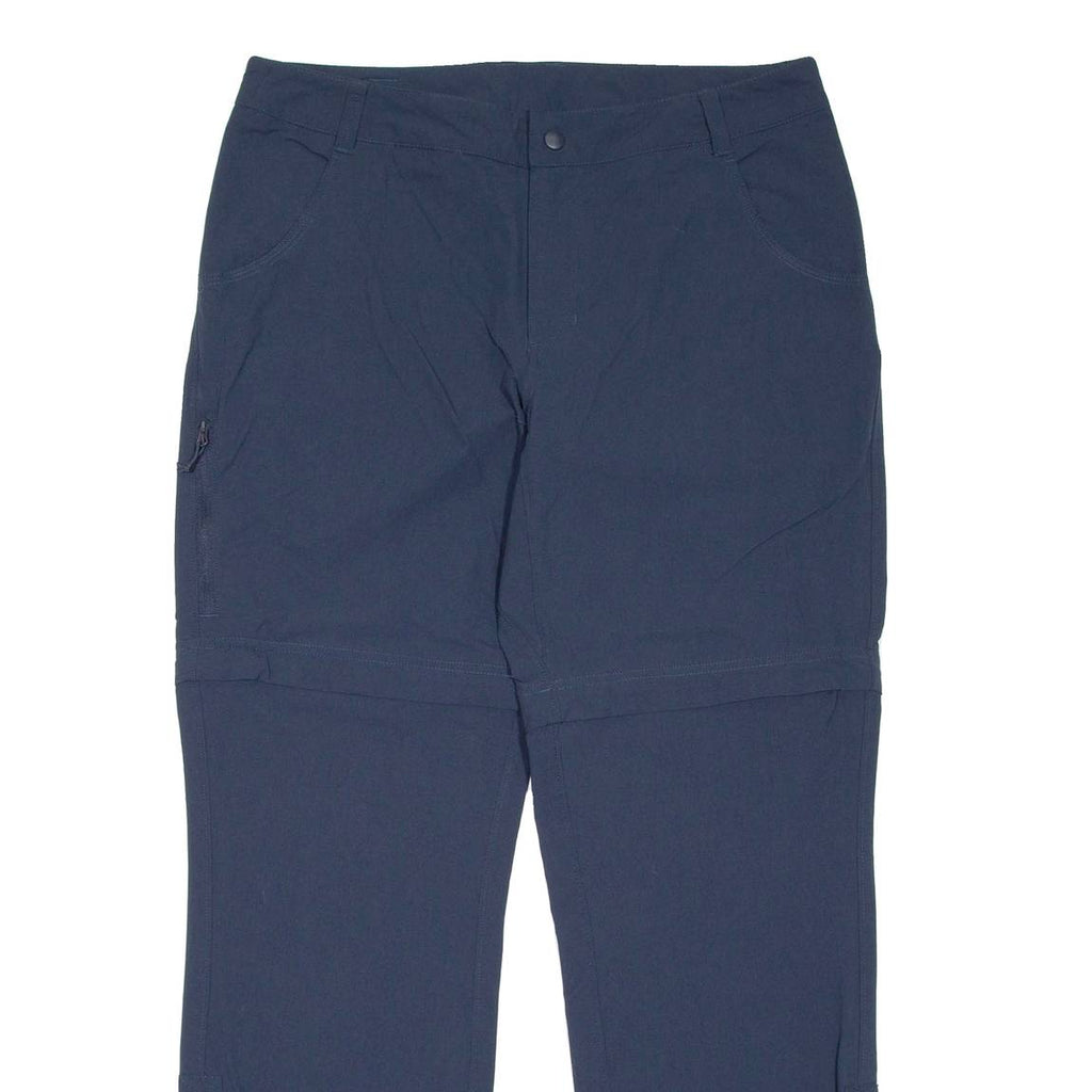 HIGH TECHNICAL Womens Trousers Blue Regular Straight W34 L31