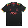 ADIDAS Ajax 21/22 Third Mens Black S T-Shirt Short Sleeve V-Neck Football Jersey
